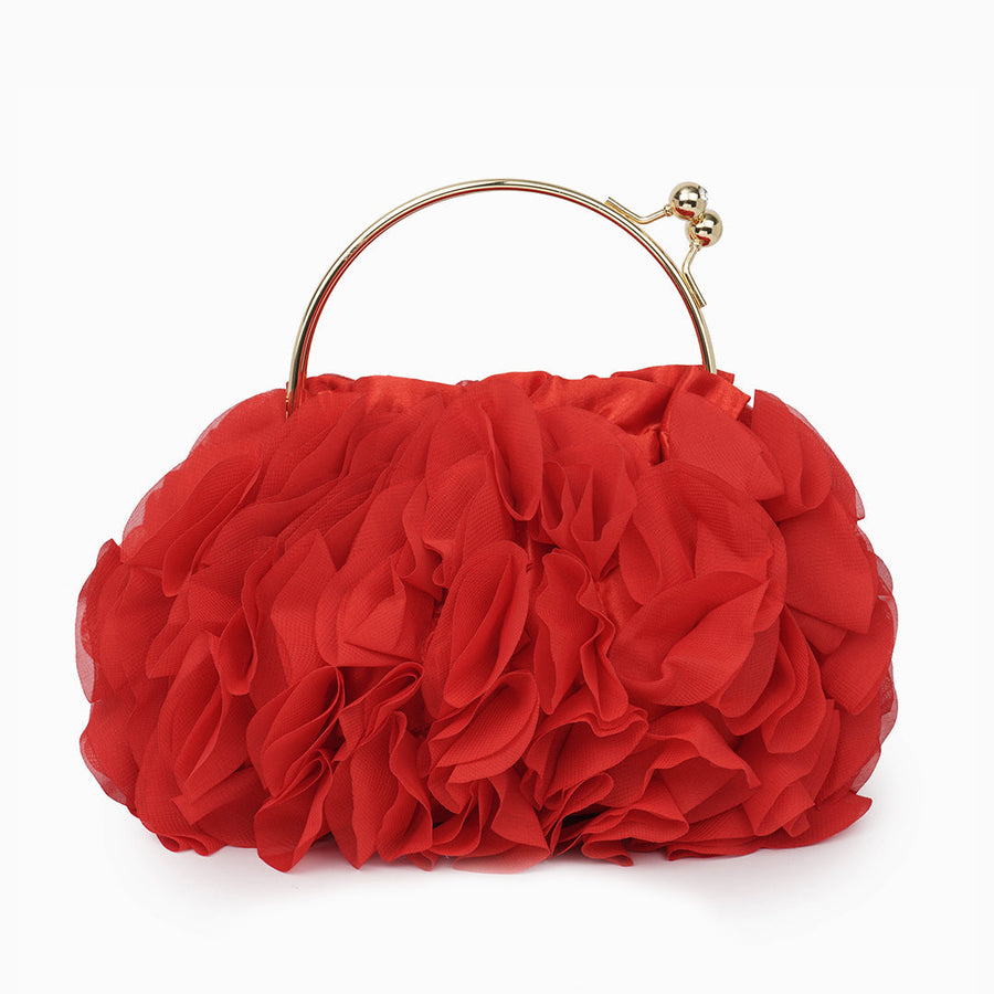 Corsage Flower Handbag (Sale)